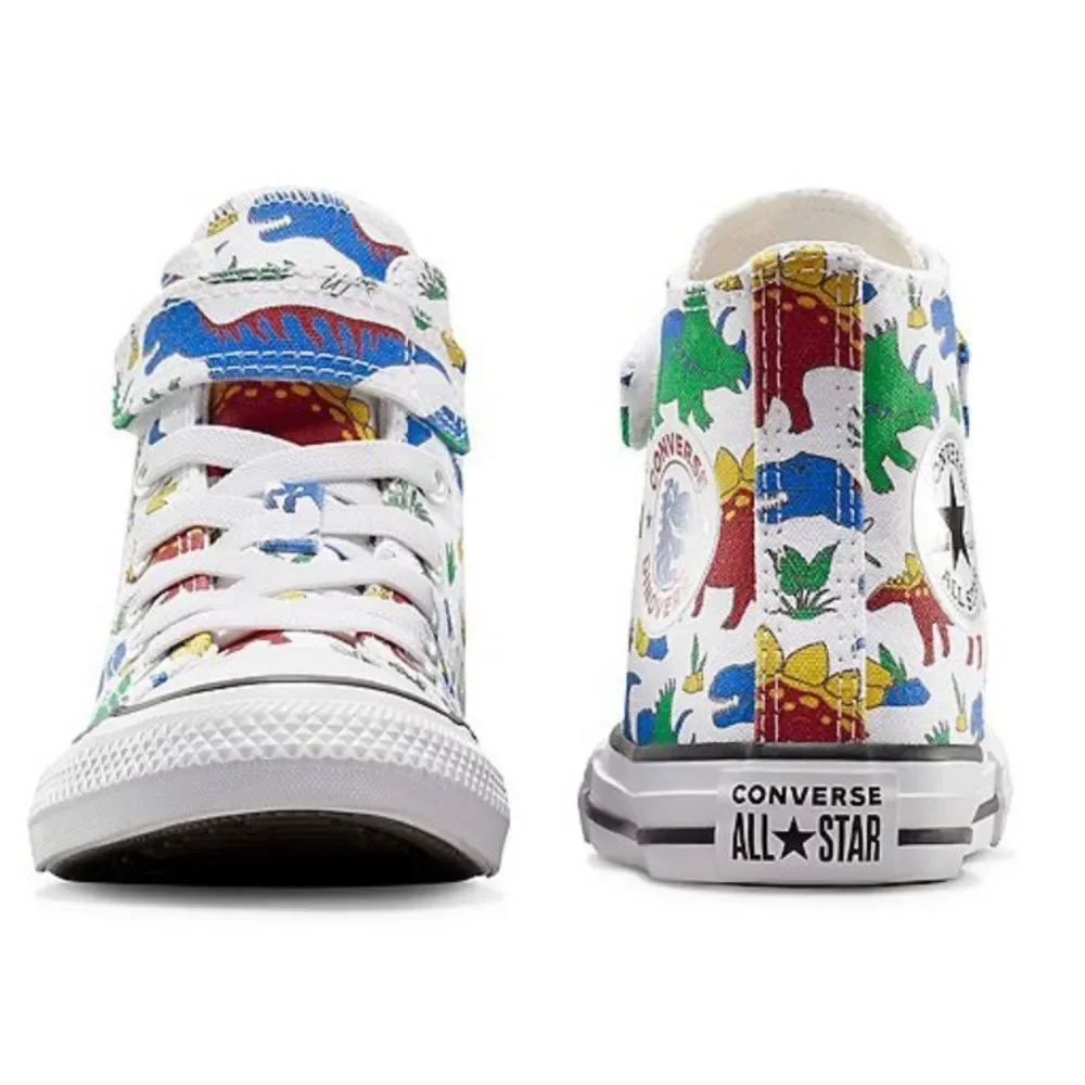 Converse Chuck Taylor All Star Dino Party Easy-On Boys‎ Sneakers- Size 3